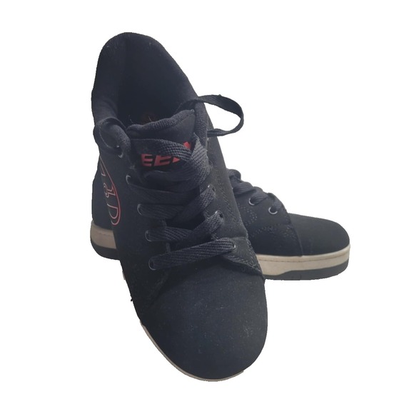 Heelys Other - Heelys Voyager Skate Shoes Black‎ Red Youth Size 6